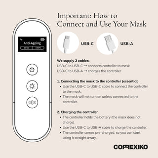 Correxiko LED Light Therapy Face Mask