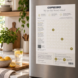 Correxiko 90-Day Beauty Ritual Planner