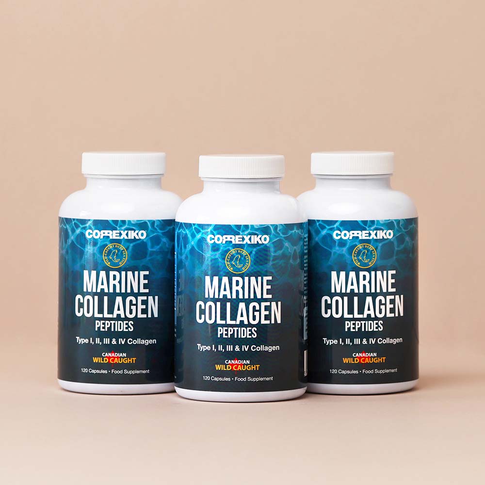 90 Day Marine Collagen Capsules – CORREXIKO