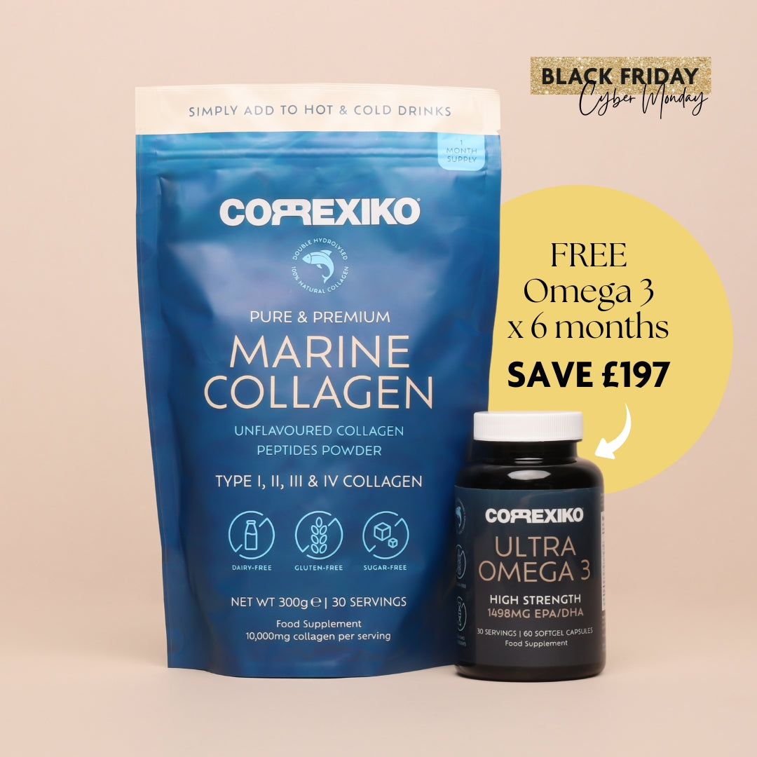 correxiko glutathione Correxiko Marine Collagen Powder x6 + Free Omega 3 – CORREXIKO UK