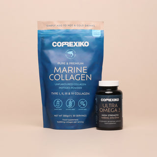 Marine Collagen Powder & Ultra Omega 3 (30 day) Bundle