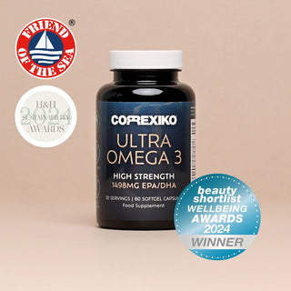 Marine Collagen Powder x 6 with FREE Omega 3 x 6